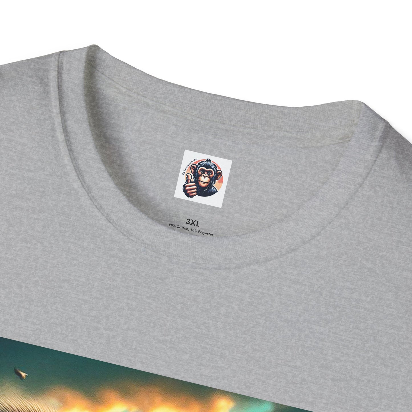 Wacky Baboon couple driving T-Shirt Printify