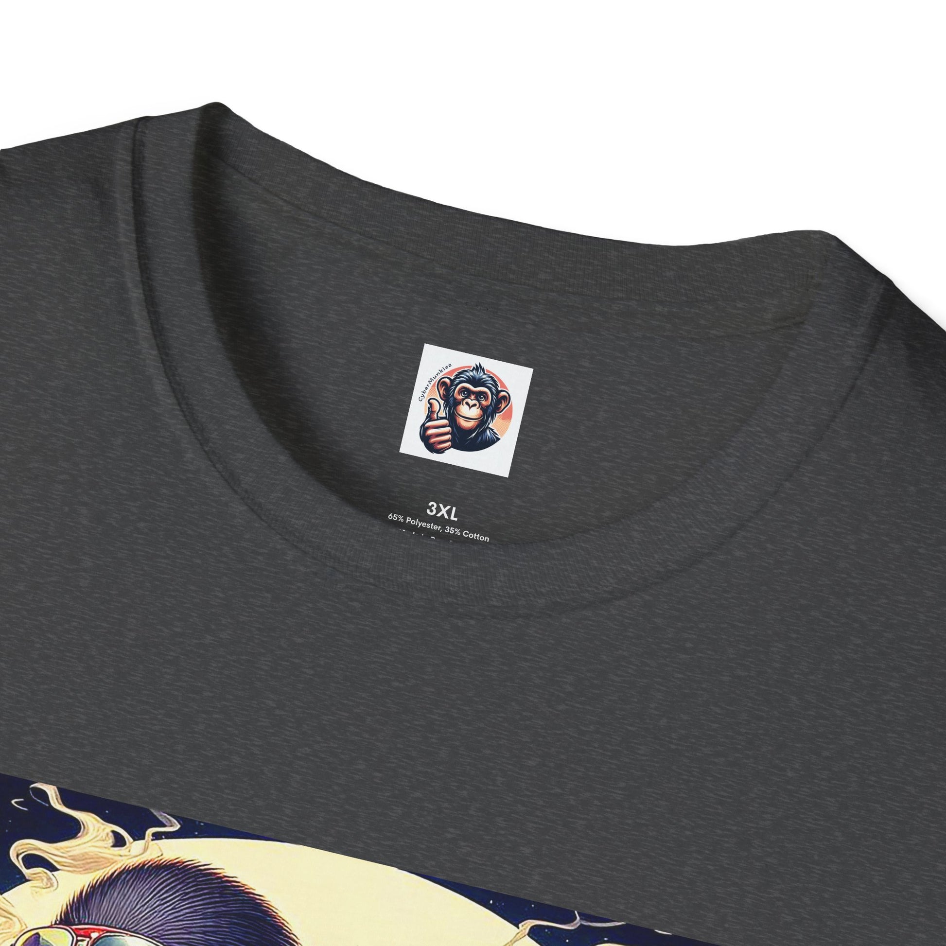 Wacky Gorilla red car T-Shirt Printify