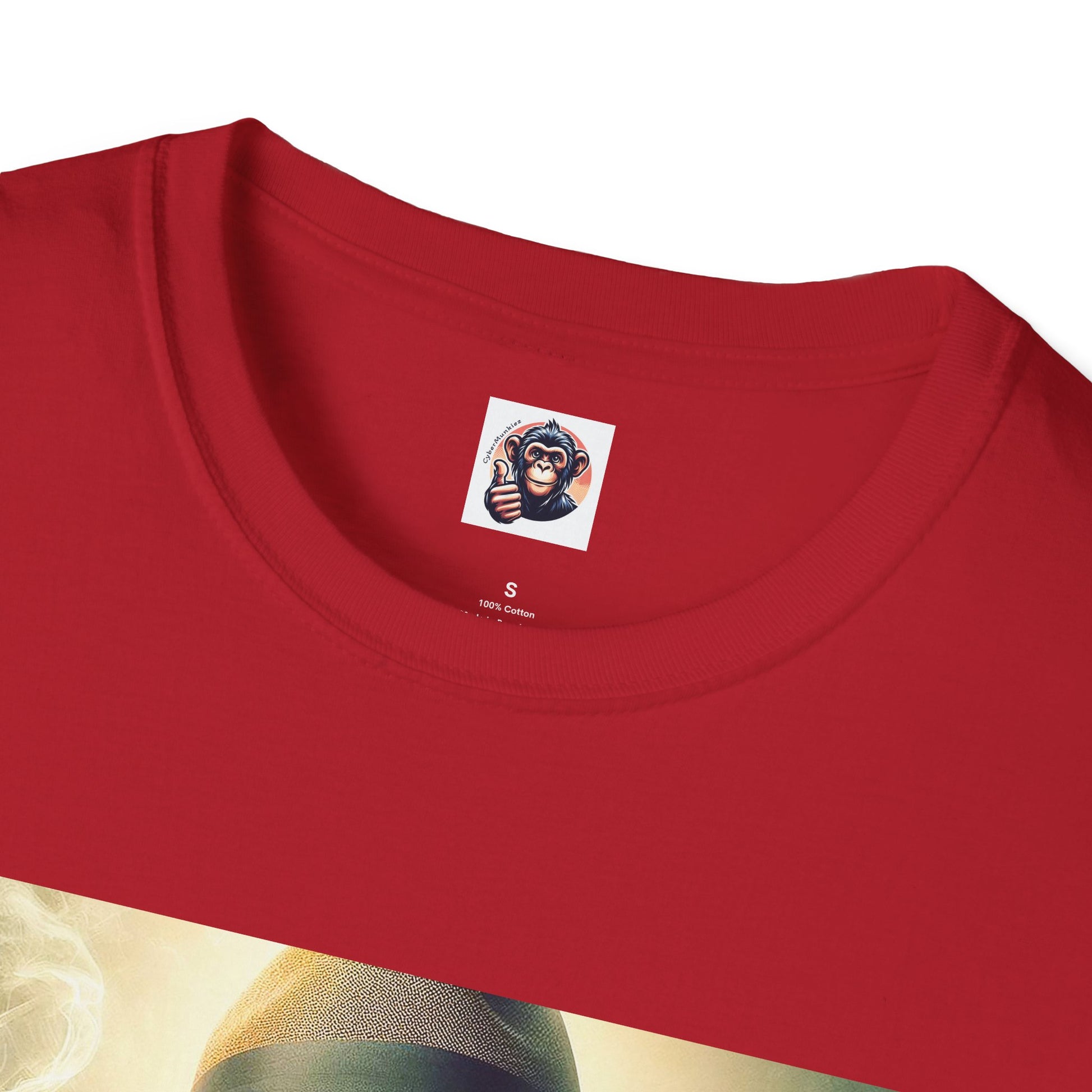 Baboon whiskey and cigars T-Shirt Printify