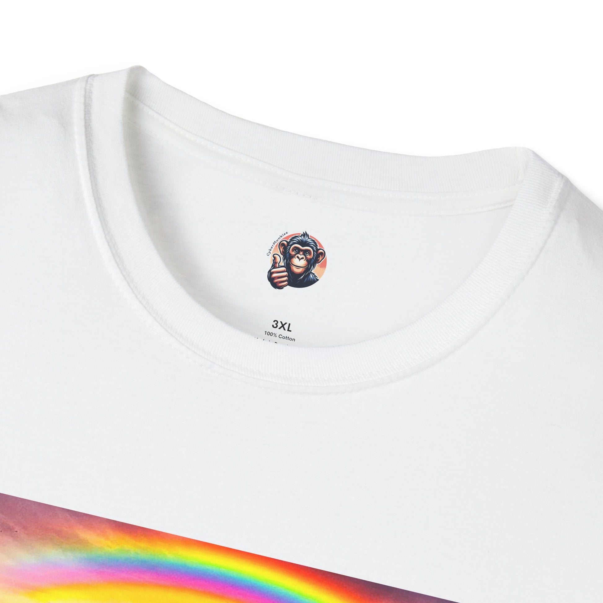 Chimp pretty sunset T-Shirt Printify