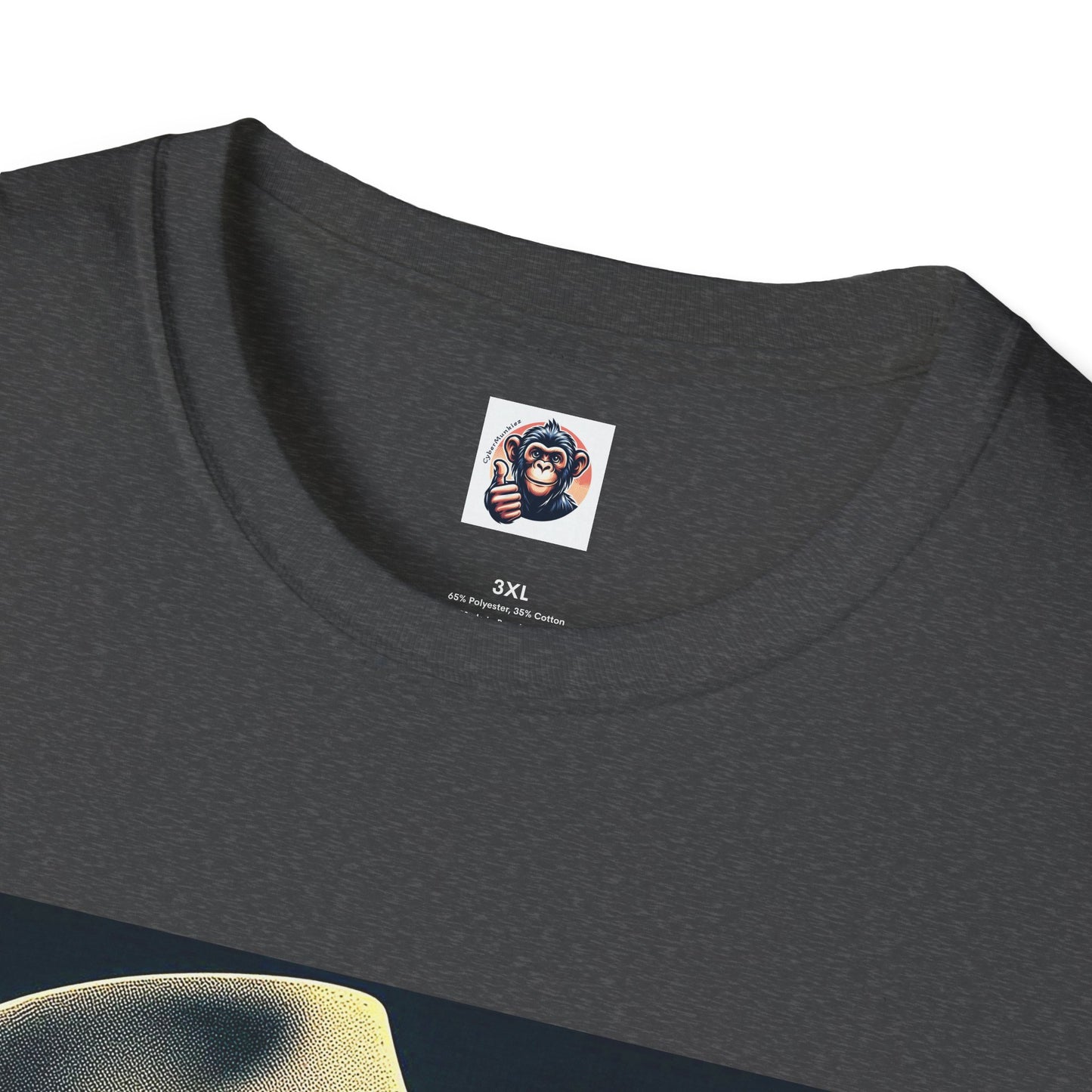 Baboon cigar smoking T-Shirt Printify