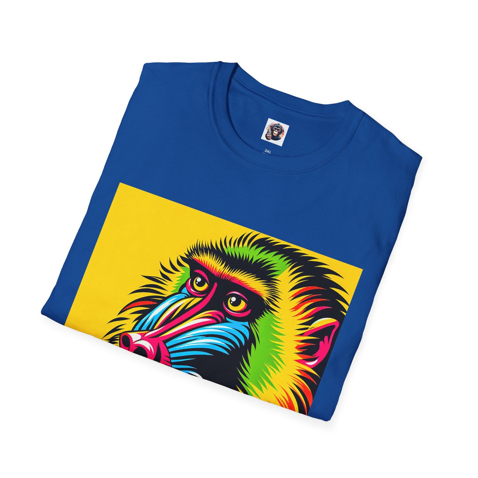 Baboon colorful beauty T-Shirt Printify
