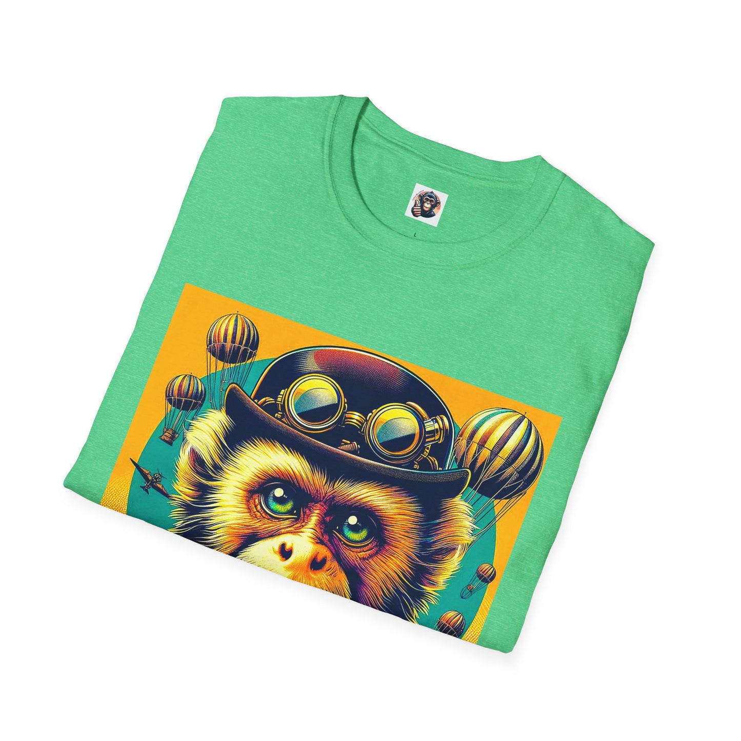 Capuchin Monkey steam punk shirt