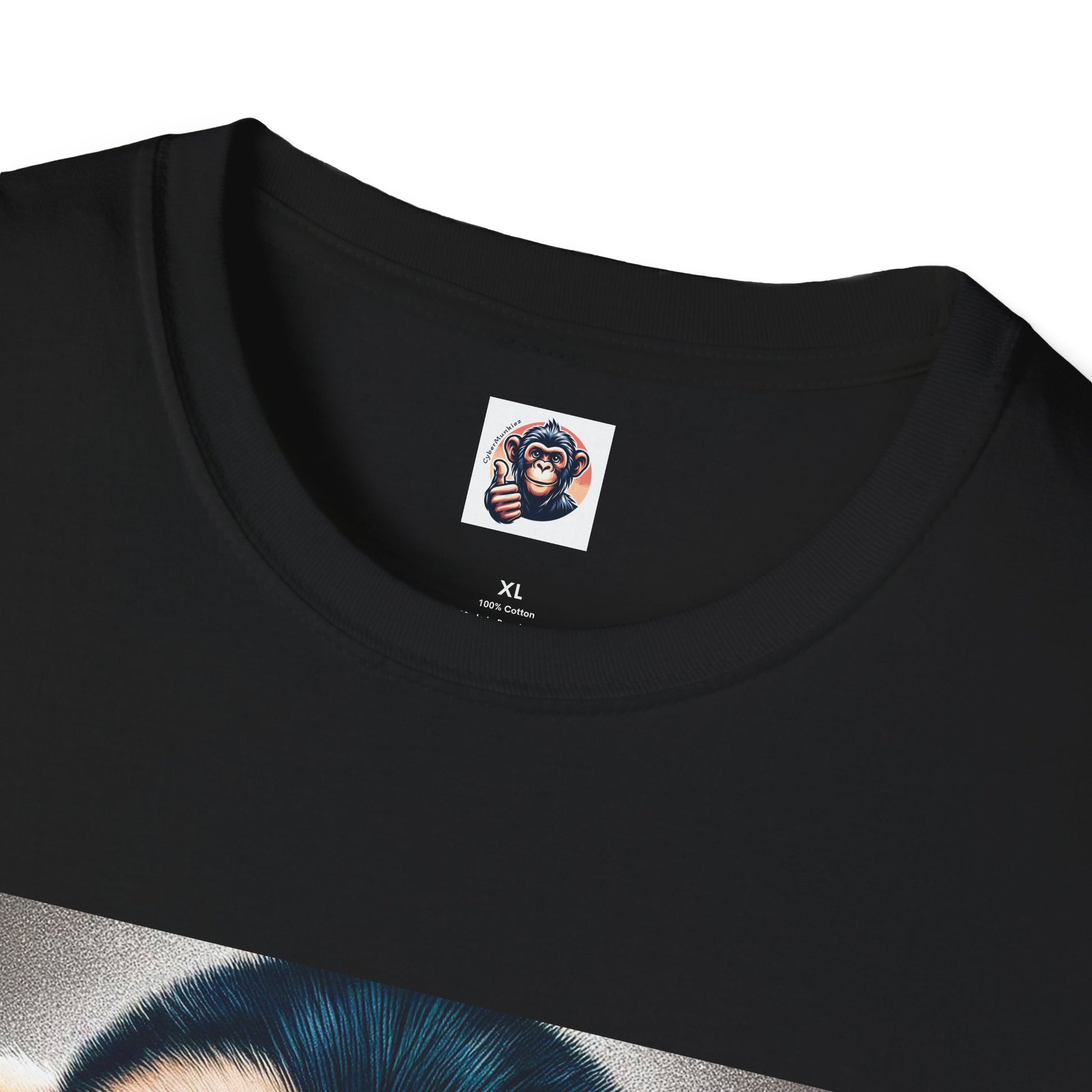 Capuchin Monkey rough muscles T-Shirt Printify