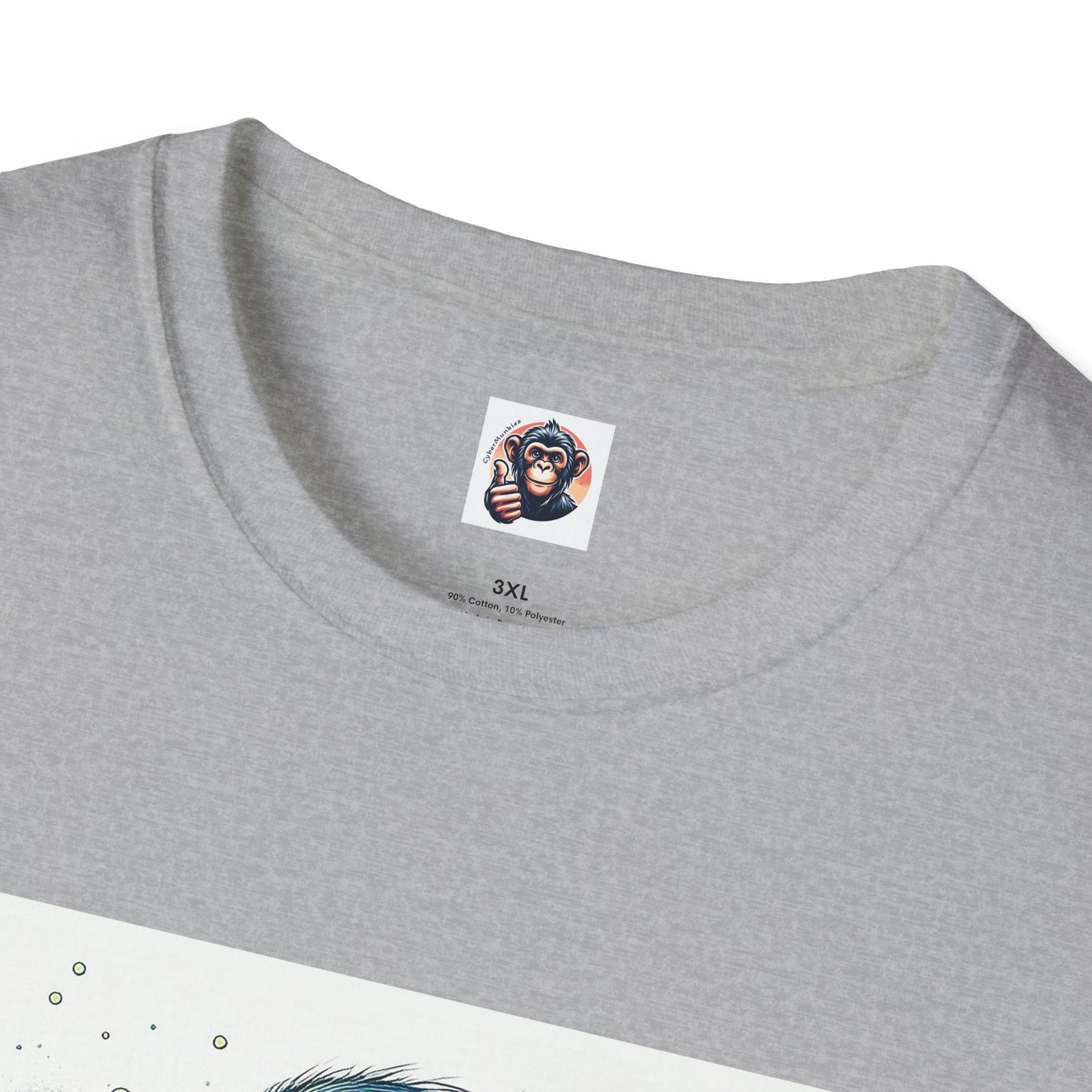 Bonobo surfing T-Shirt Printify