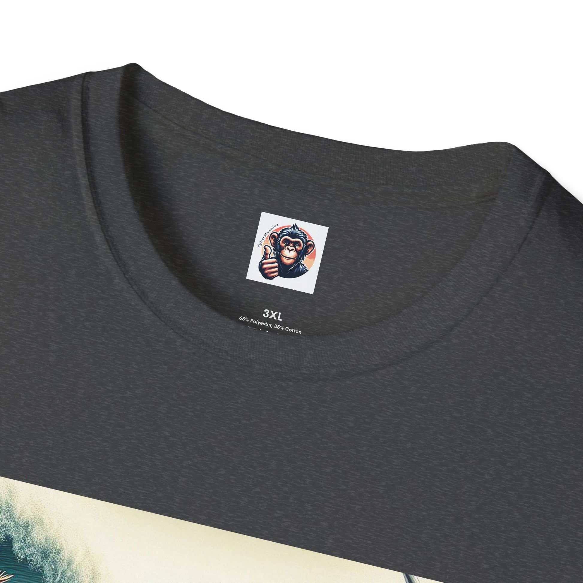 Orangutans surfing queens T-Shirt Printify