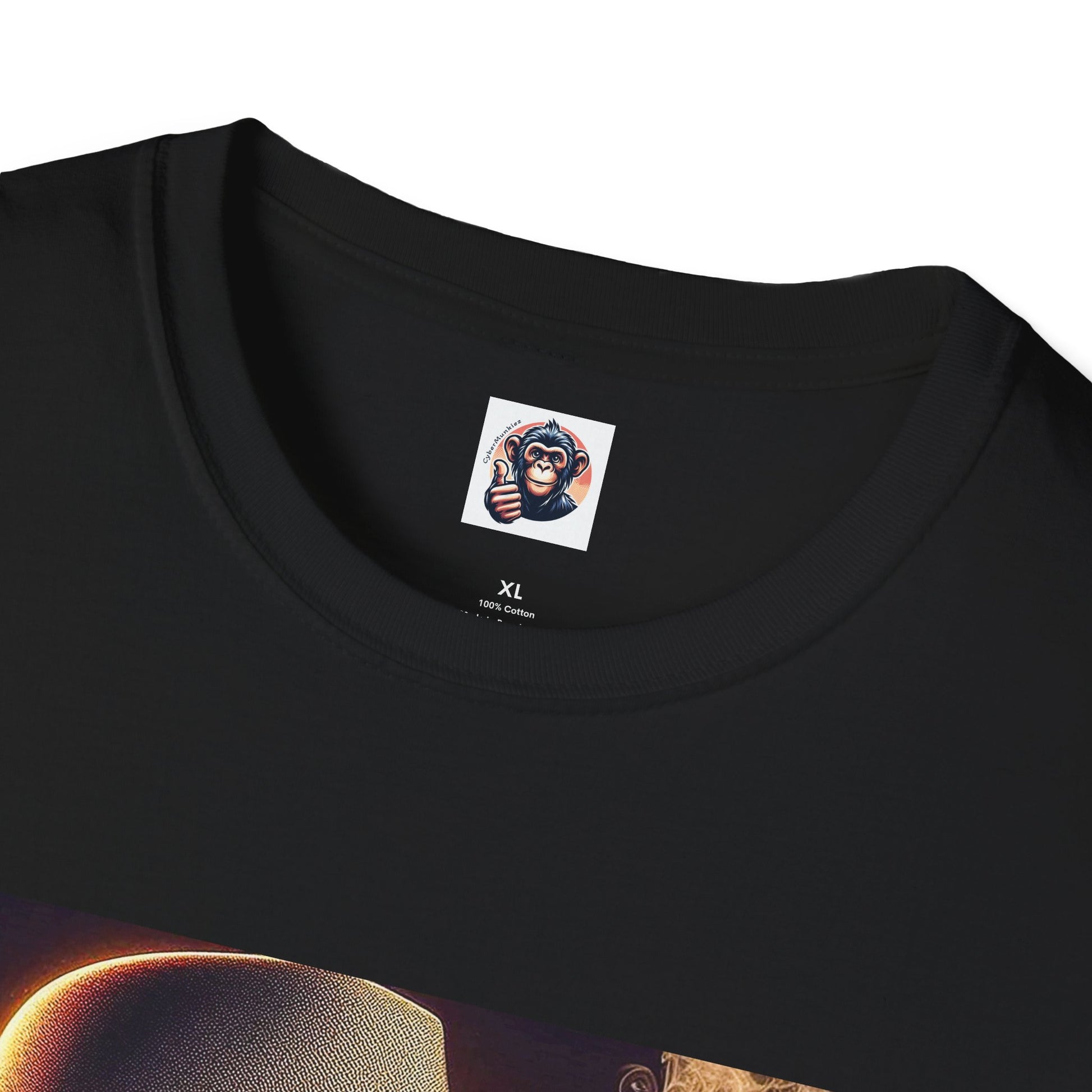 Bonobo whiskey anf cigars T-Shirt Printify