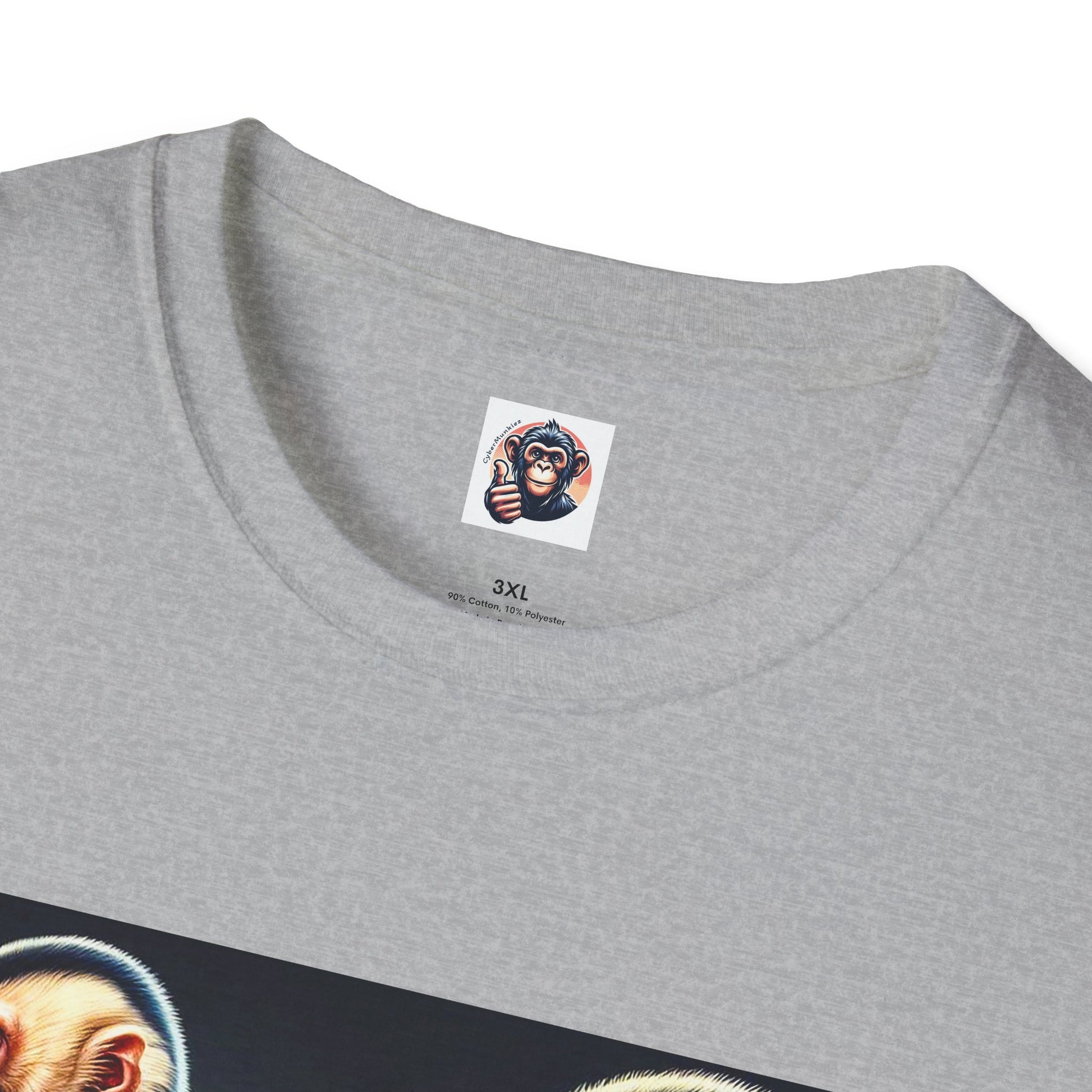 Capuchin Monkey personal trainer T-Shirt Printify