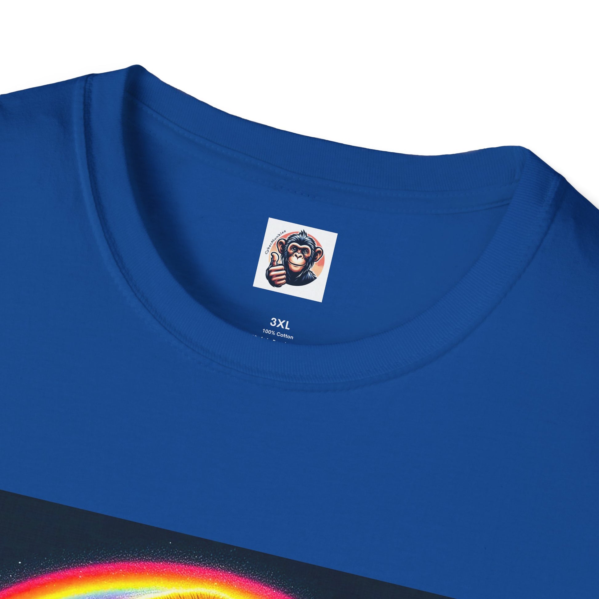 Gorilla rainbow ocean T-Shirt Printify