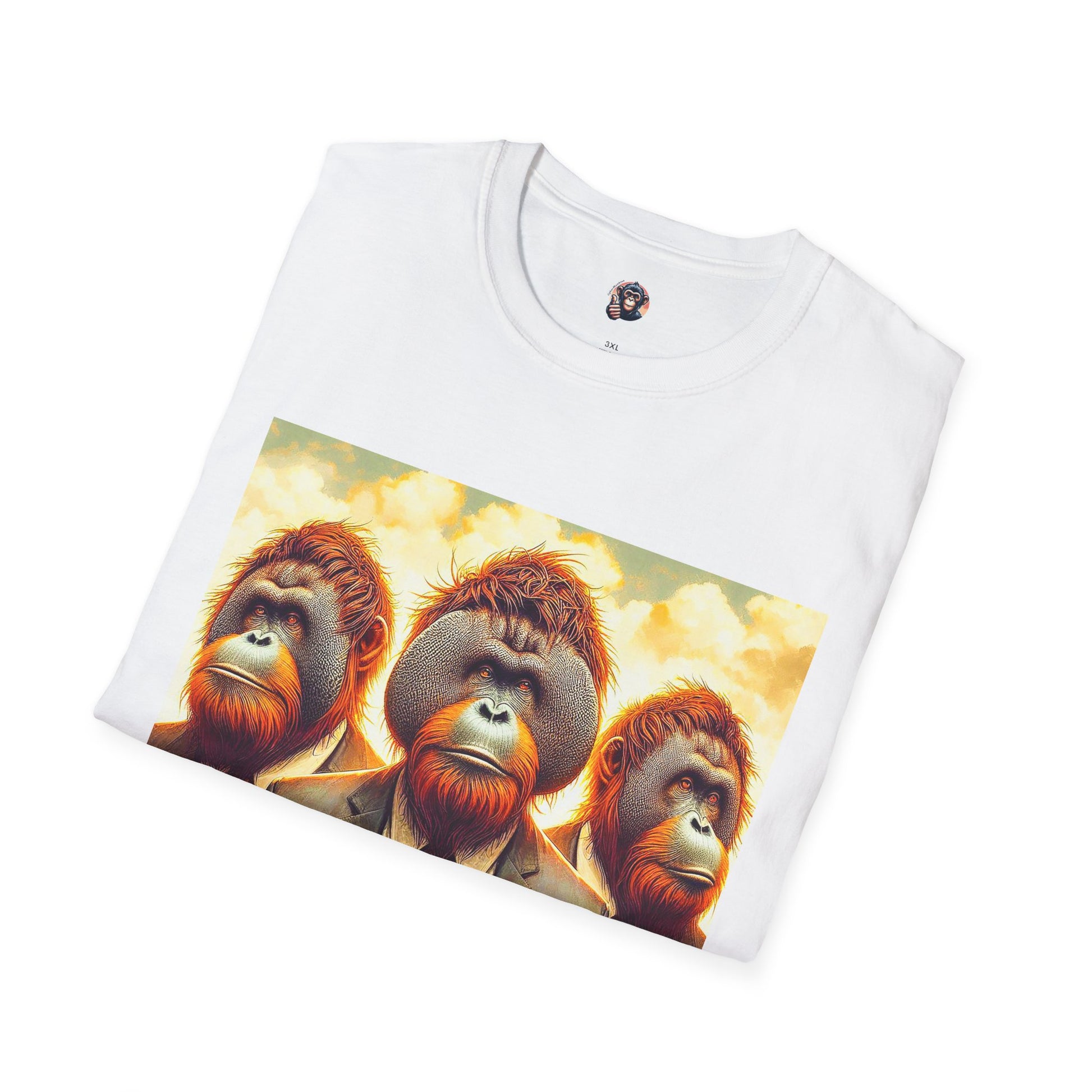 Orangutans business men T-Shirt Printify