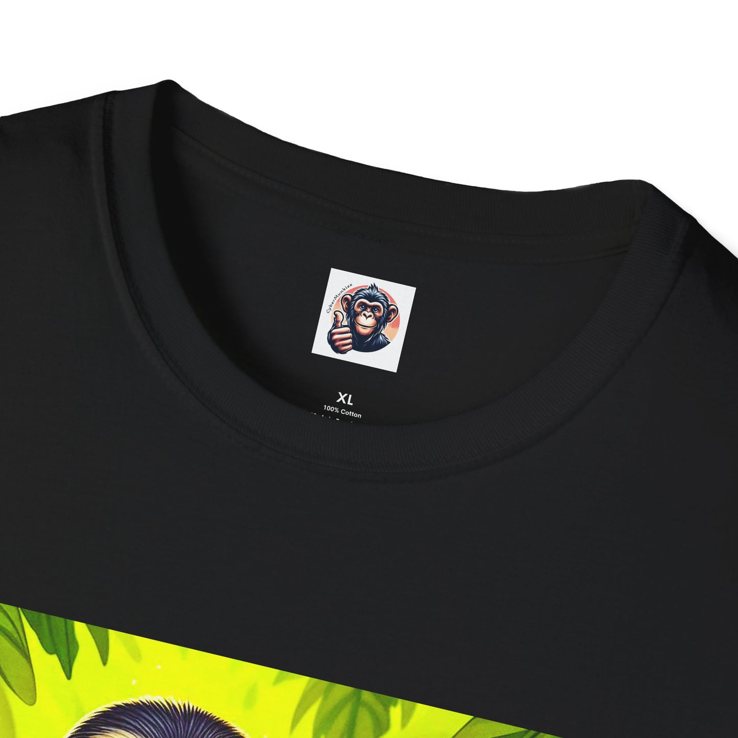 Capuchin Monkey jungle T-Shirt T-Shirt Printify