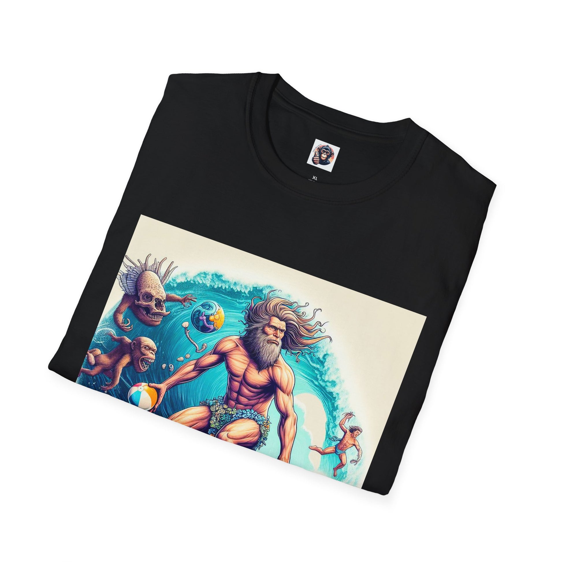 Homo Sapiens surfer T-Shirt Printify