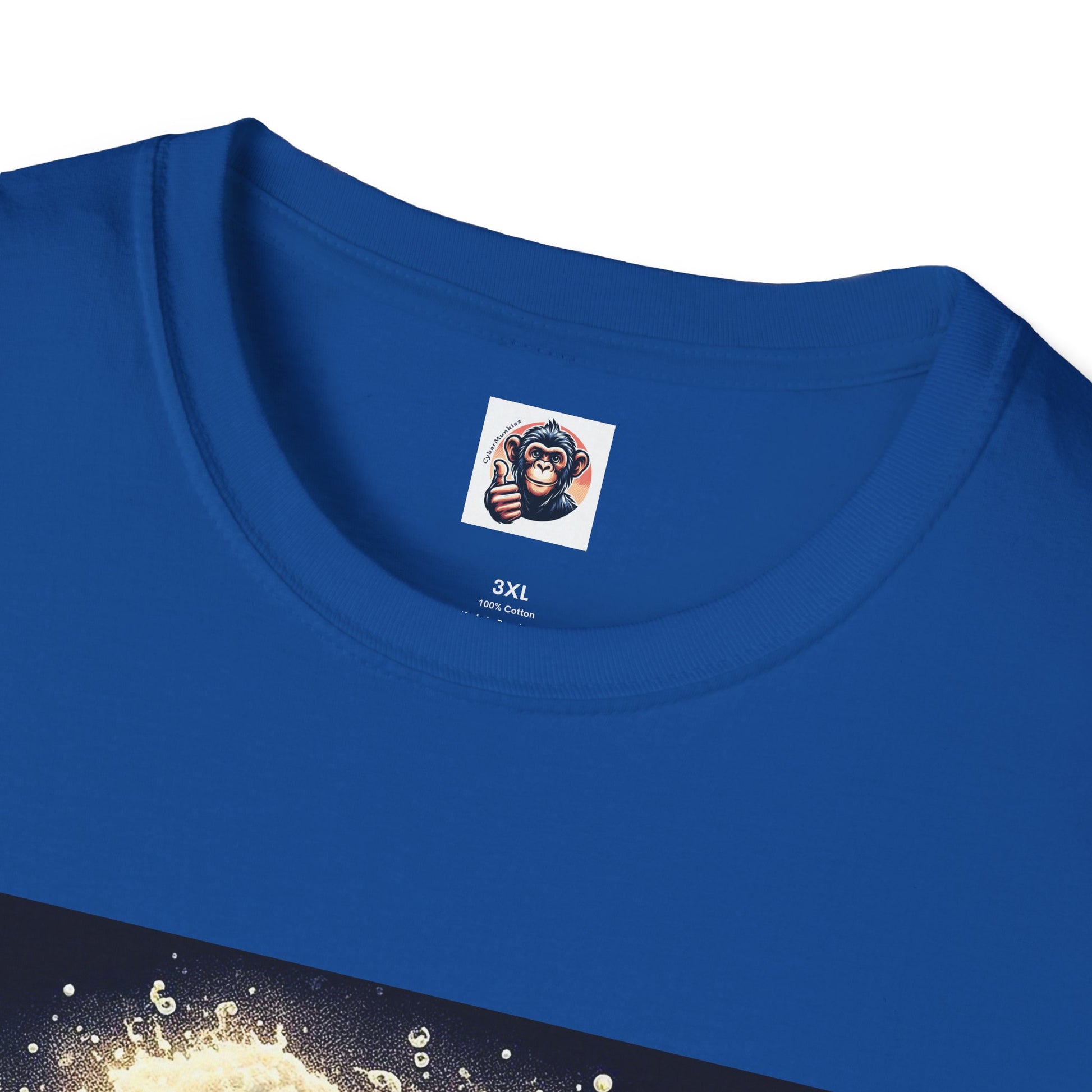 Capuchin Monkey surfer dude T-Shirt Printify