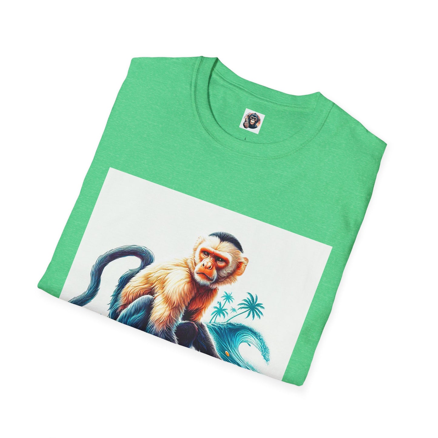 Capuchin Monkey ocean surfer