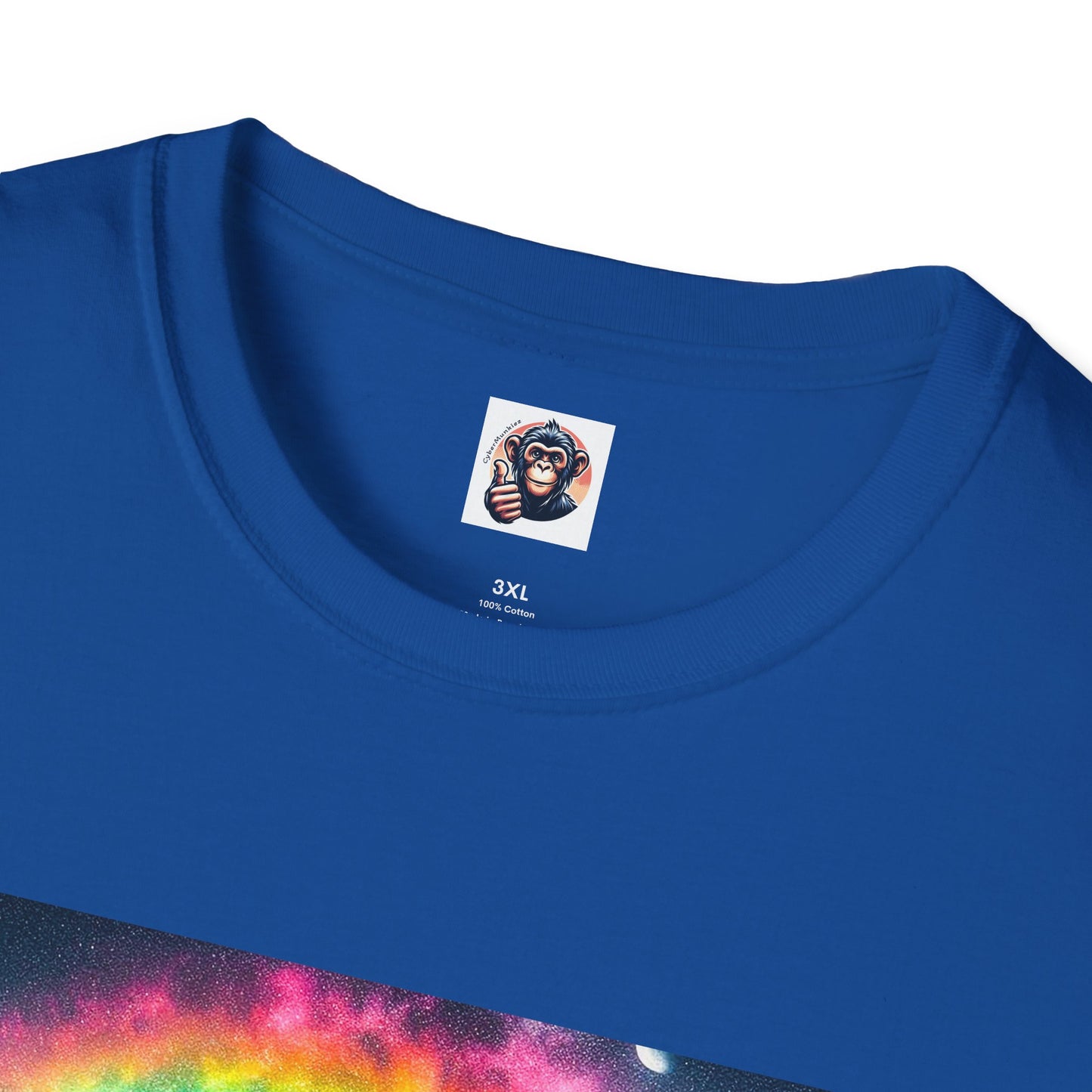 Bonobo rainbow bridge T-Shirt Printify