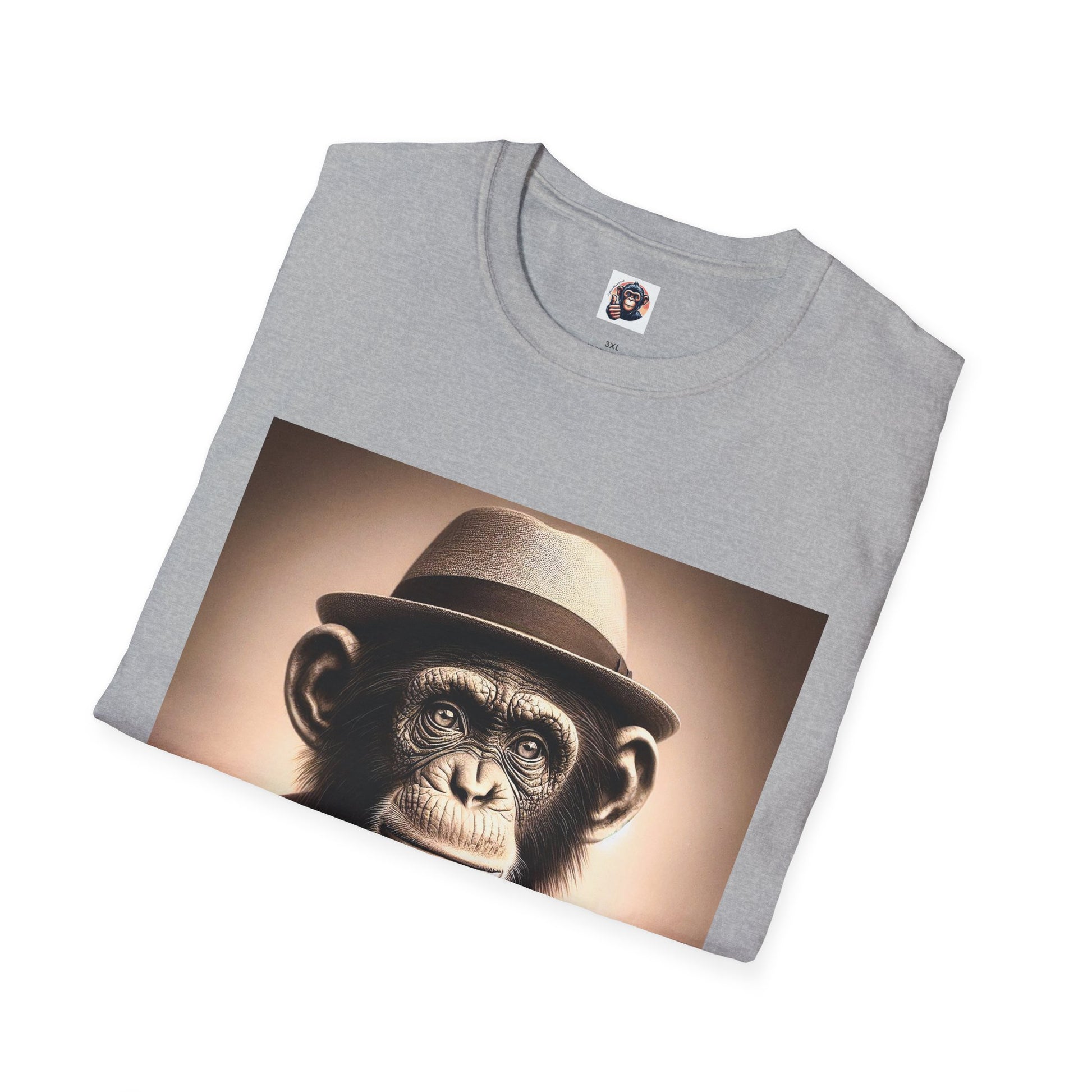 Bonobo happy guy T-Shirt Printify