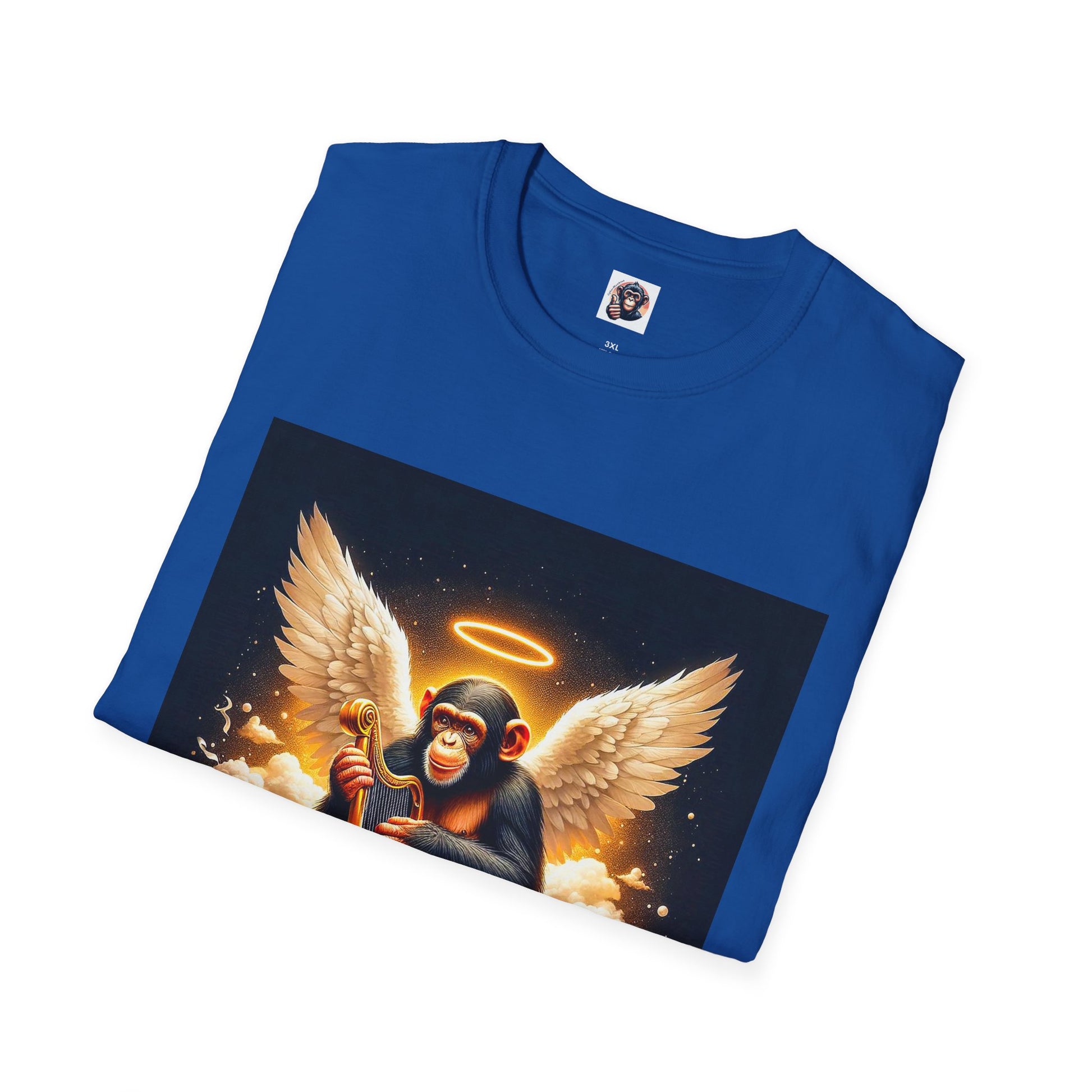 Chimp Angel T-Shirt Printify
