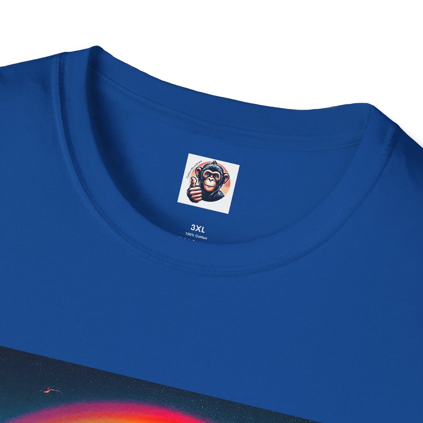 Baboon rainbow bridge T-Shirt Printify