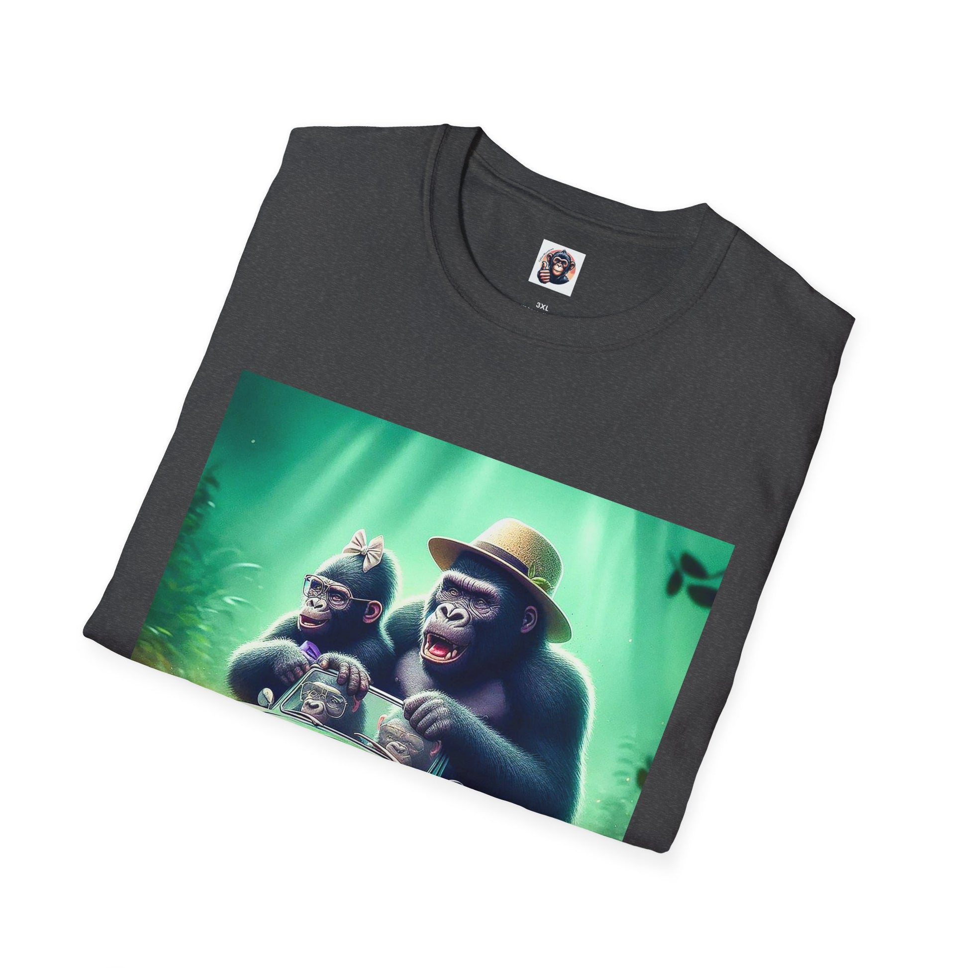 Wacky Gorilla crazy drivers T-Shirt Printify