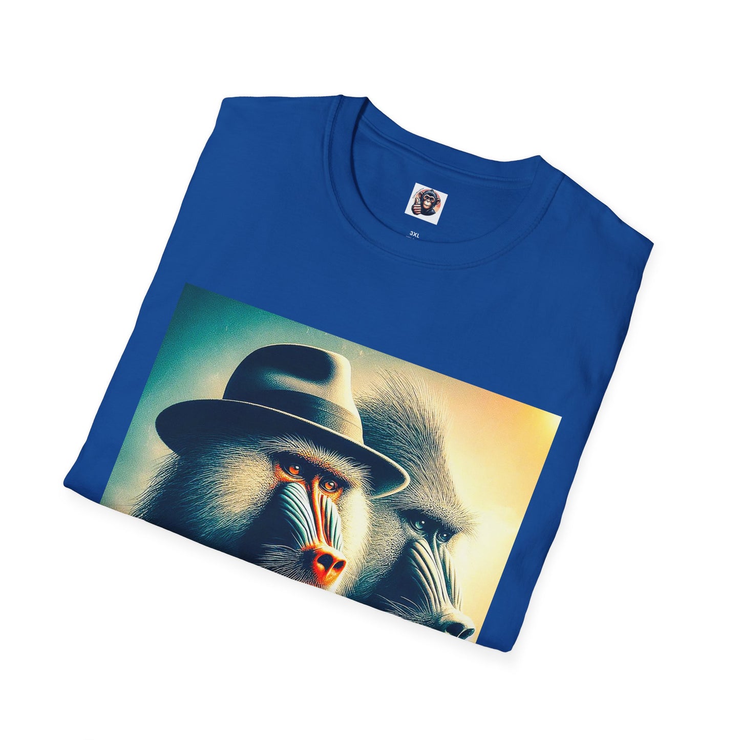 Baboon business professionals T-Shirt Printify