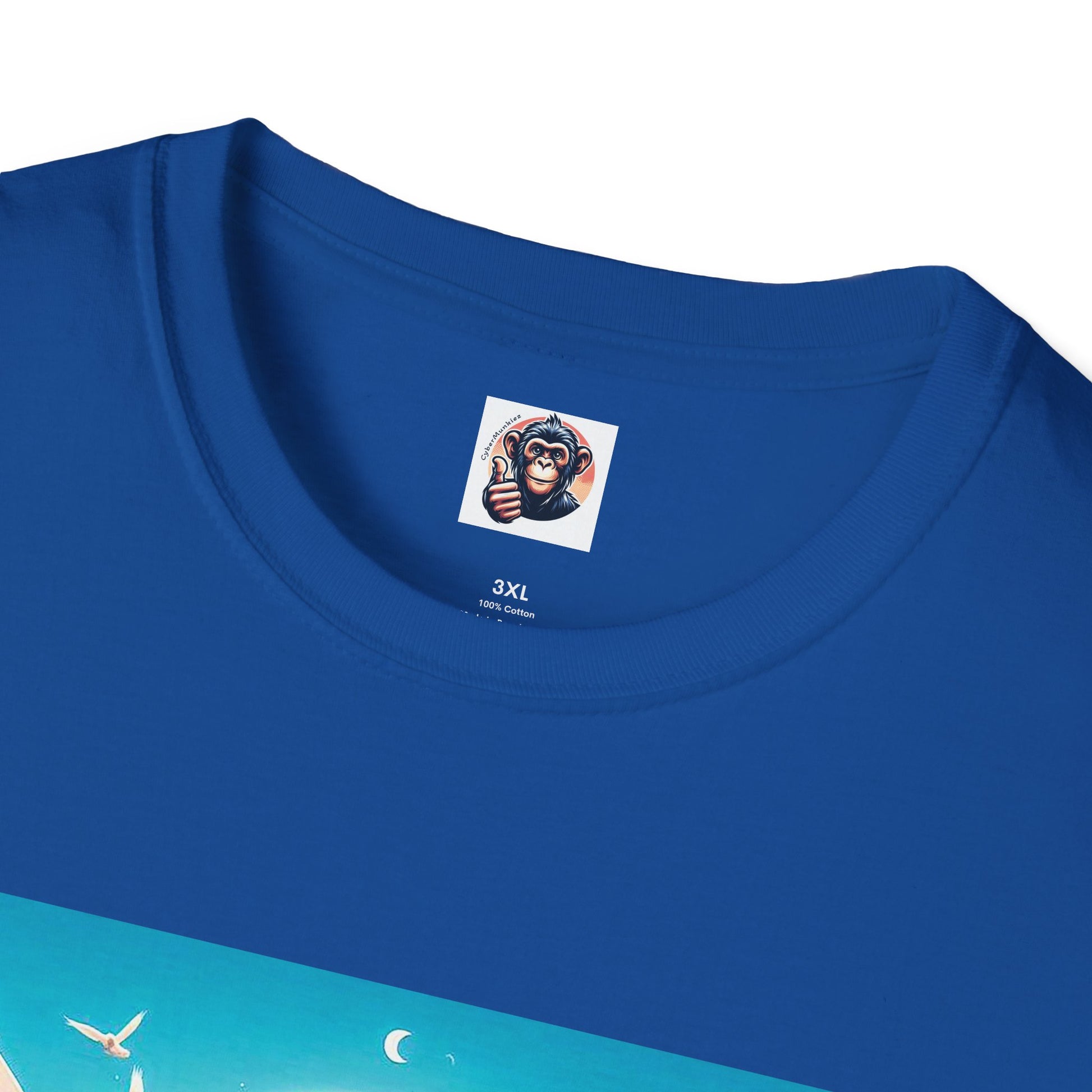 Baboon harp T-Shirt Printify