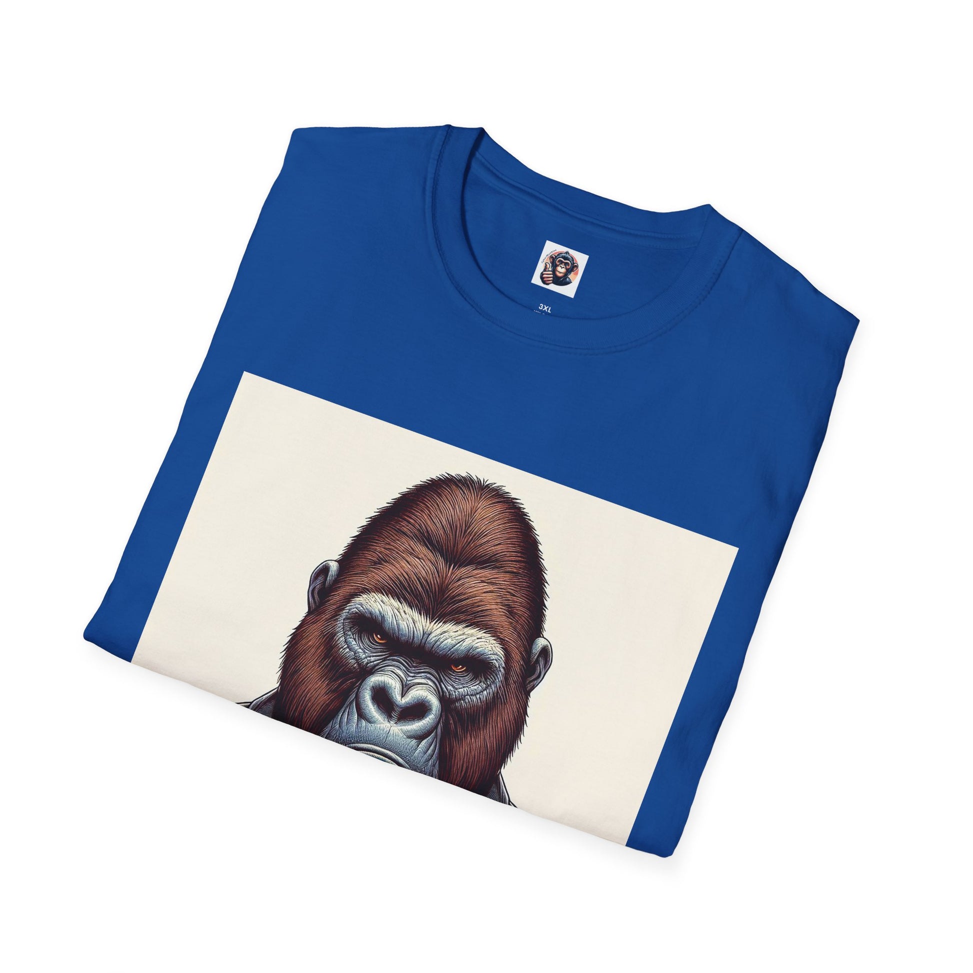 Gorilla mean boss T-Shirt Printify
