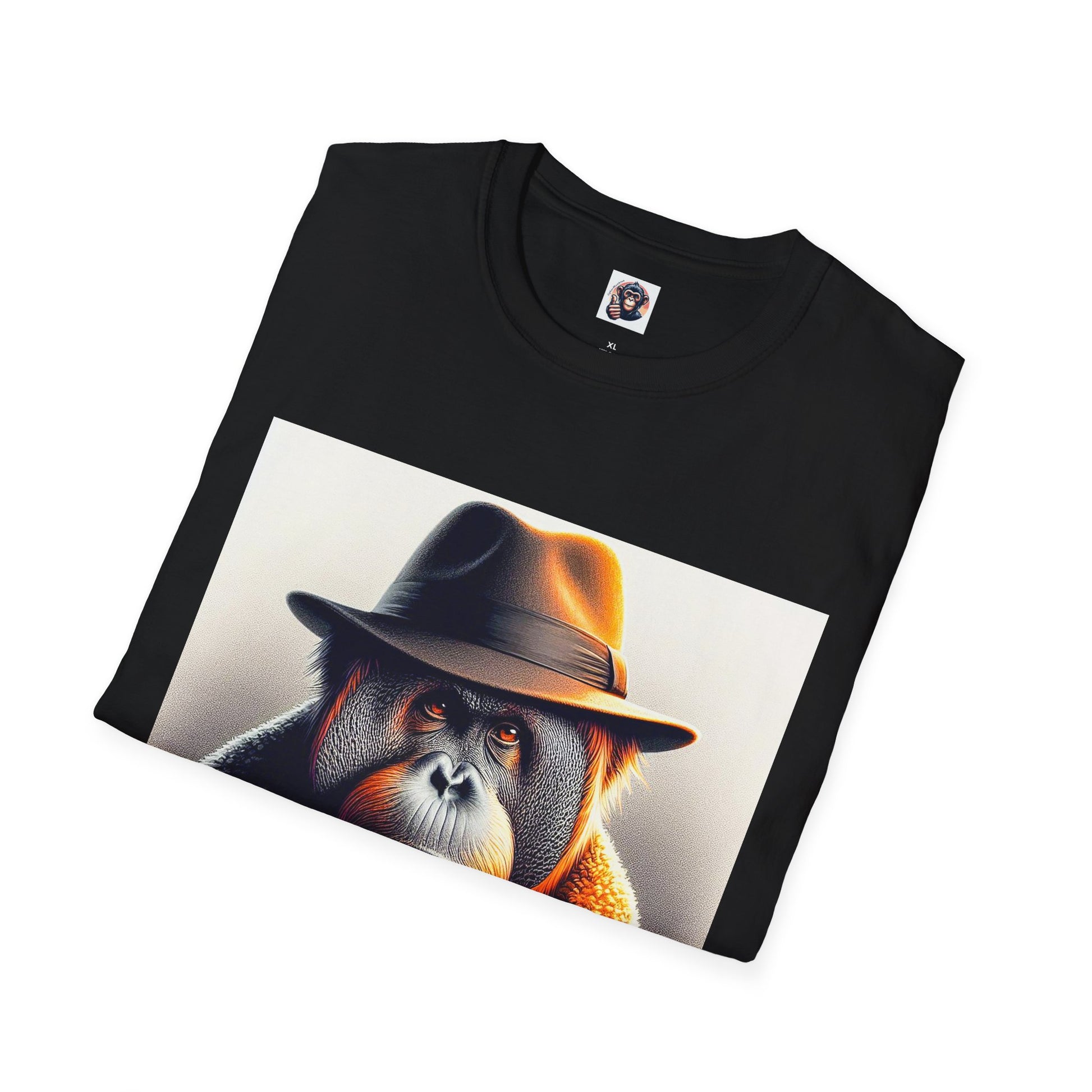 Orangutans hat and tie T-Shirt Printify