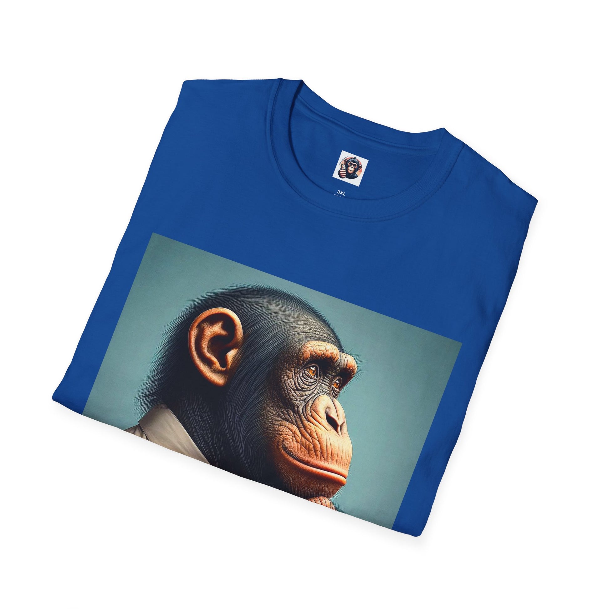 Bonobo business man T-Shirt Printify