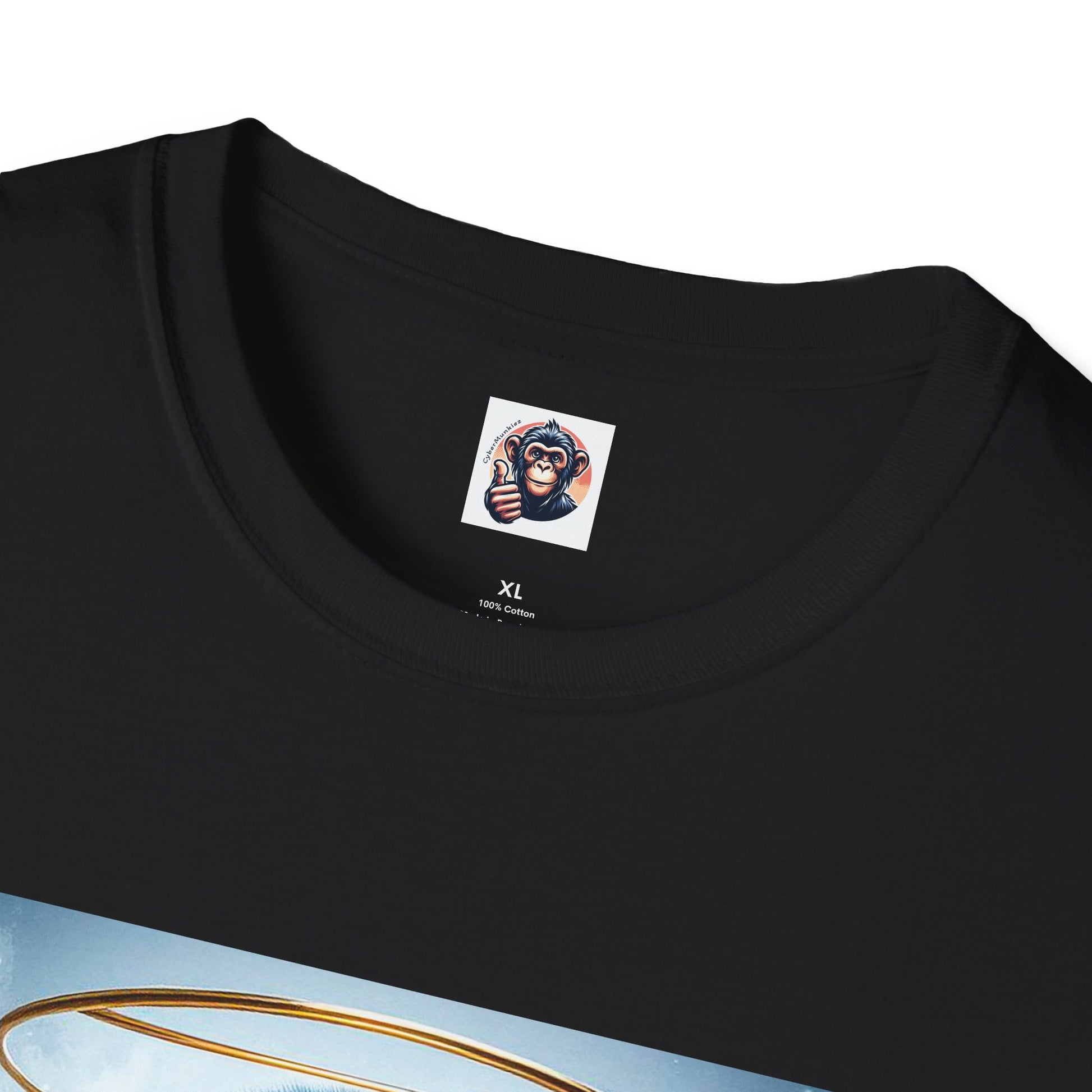 Capuchin Monkey Angel shirt T-Shirt Printify