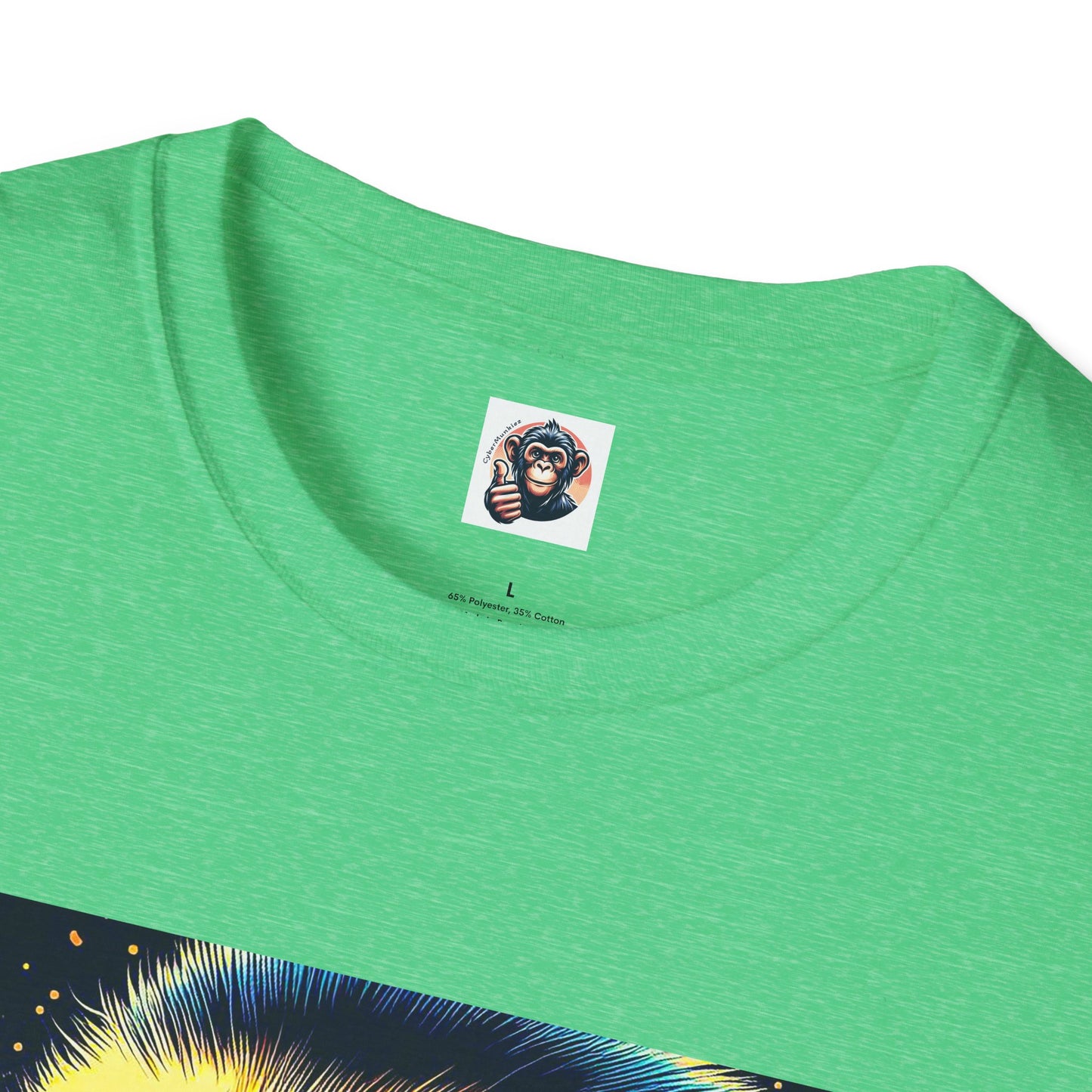 Capuchin Monkey colorful beauty shirt