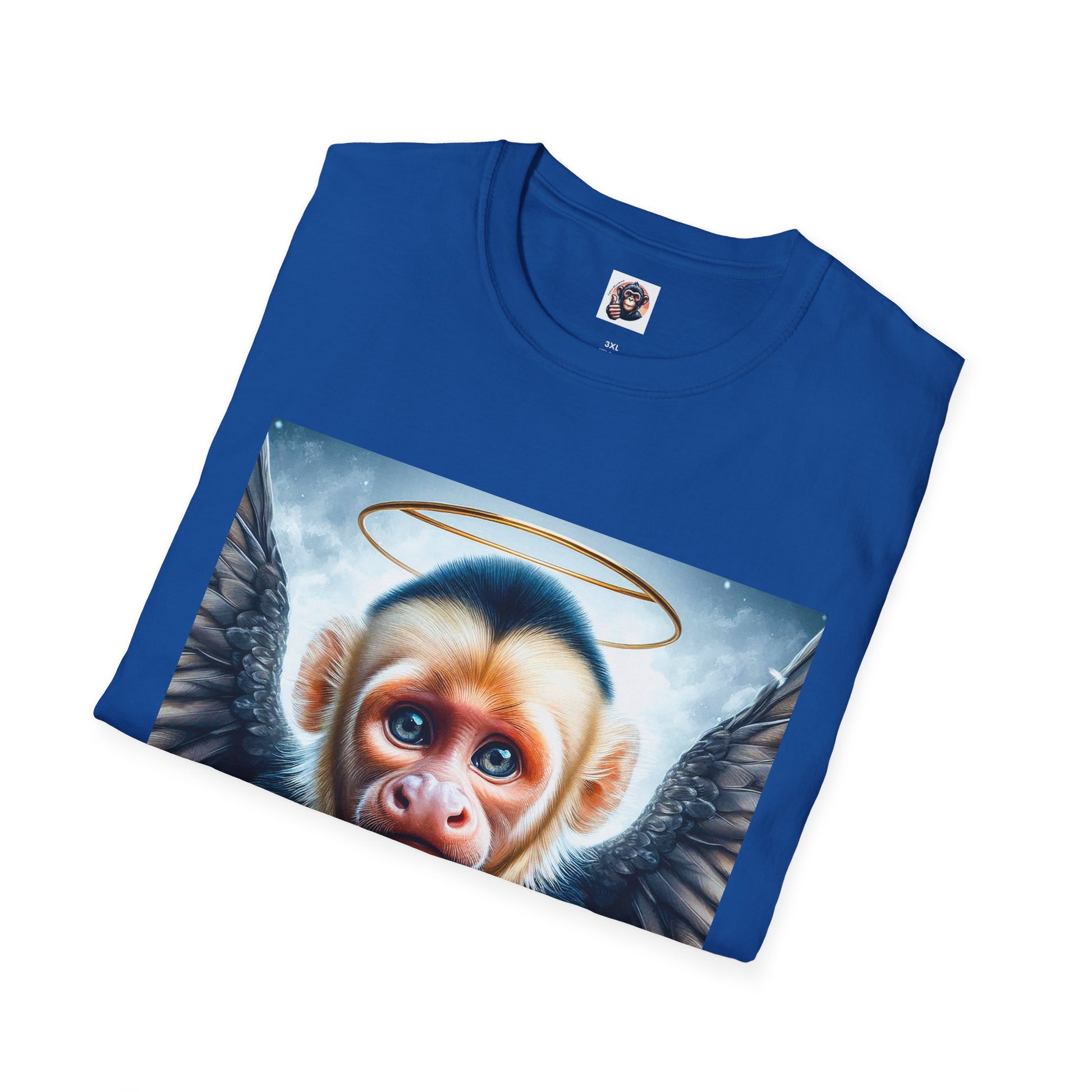 Capuchin Monkey Angel shirt T-Shirt Printify