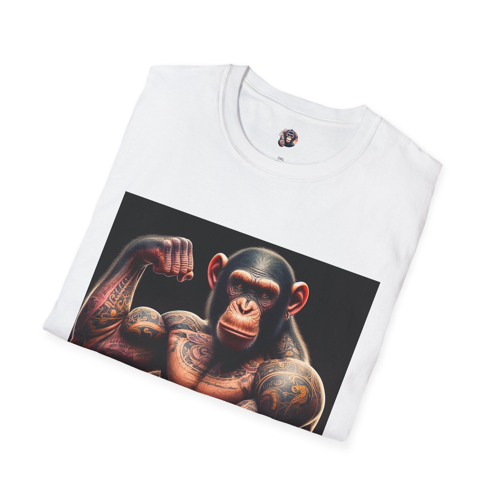 Bonobo muscles T-Shirt Printify