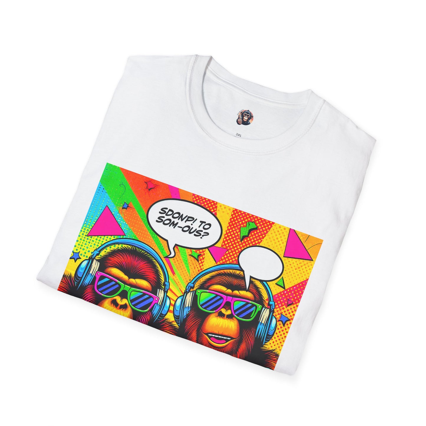 Orangutans comic book T-Shirt Printify