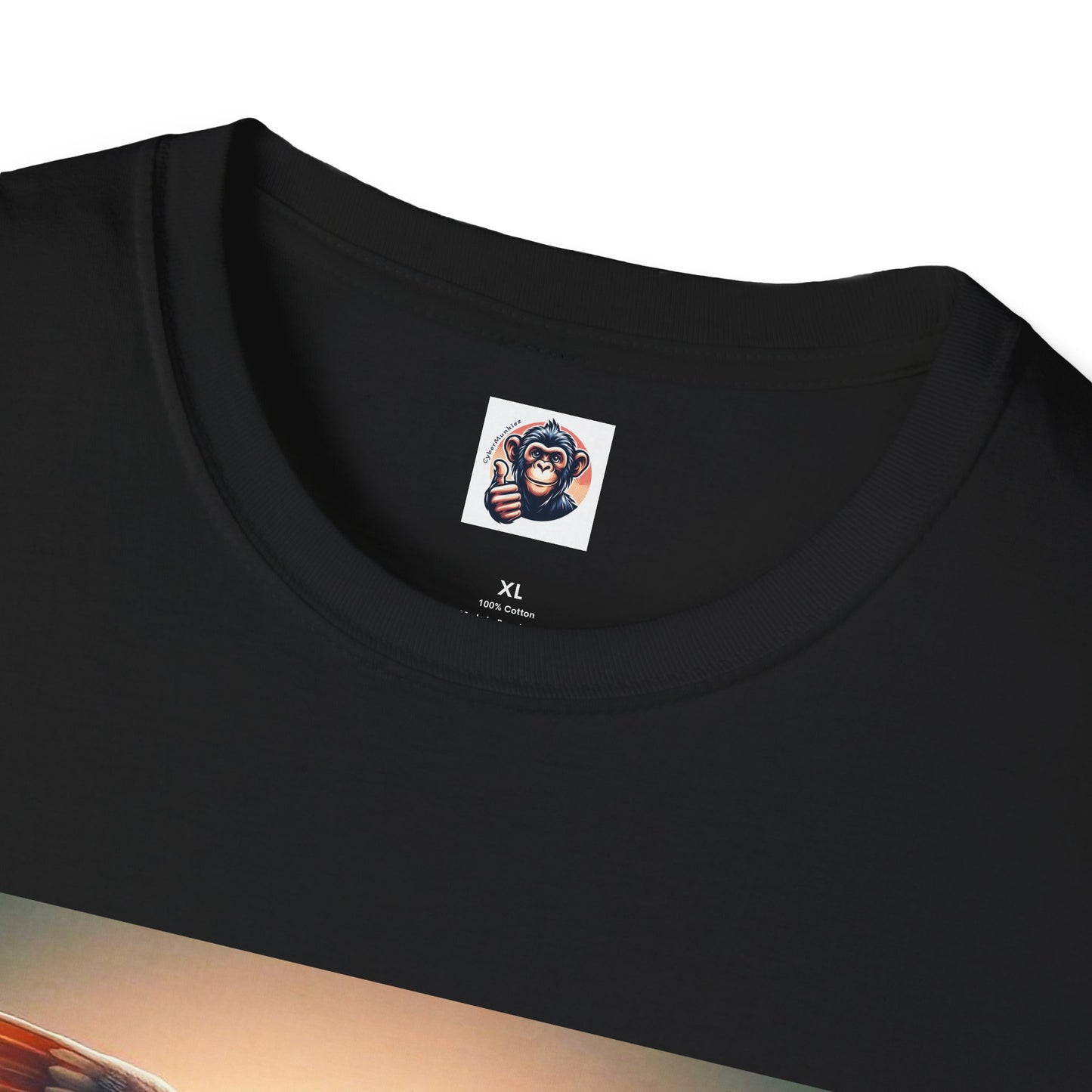 Homo Sapiens Angel reading T-Shirt Printify