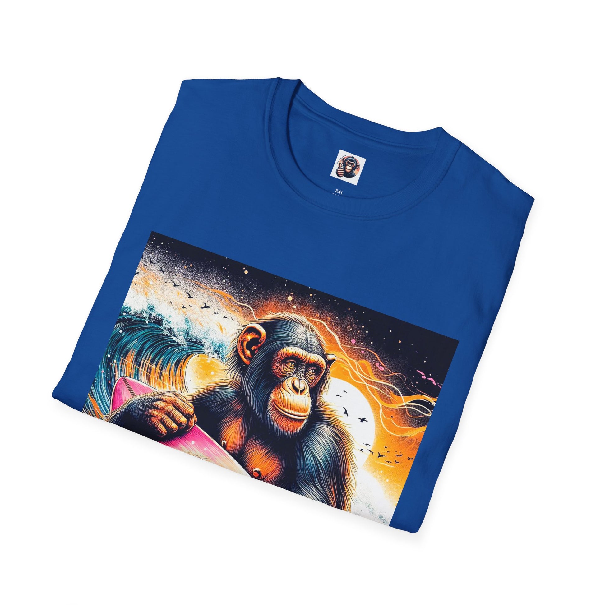 Bonobo surfer T-Shirt Printify