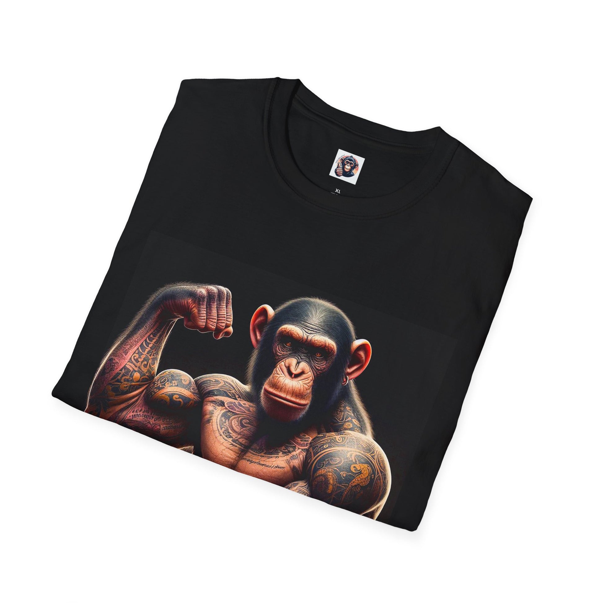 Bonobo muscles T-Shirt Printify