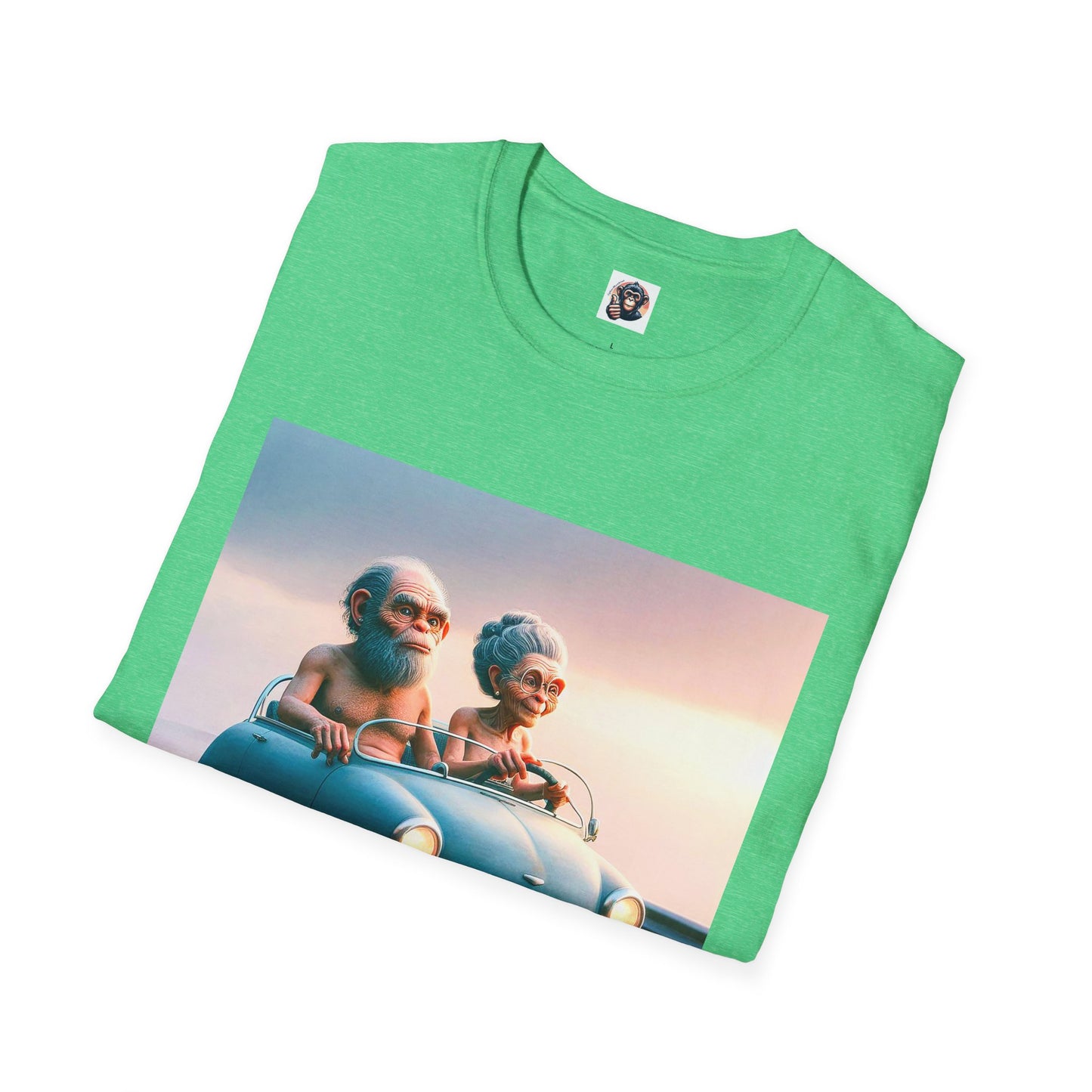 Wacky Homo Sapiens blue car