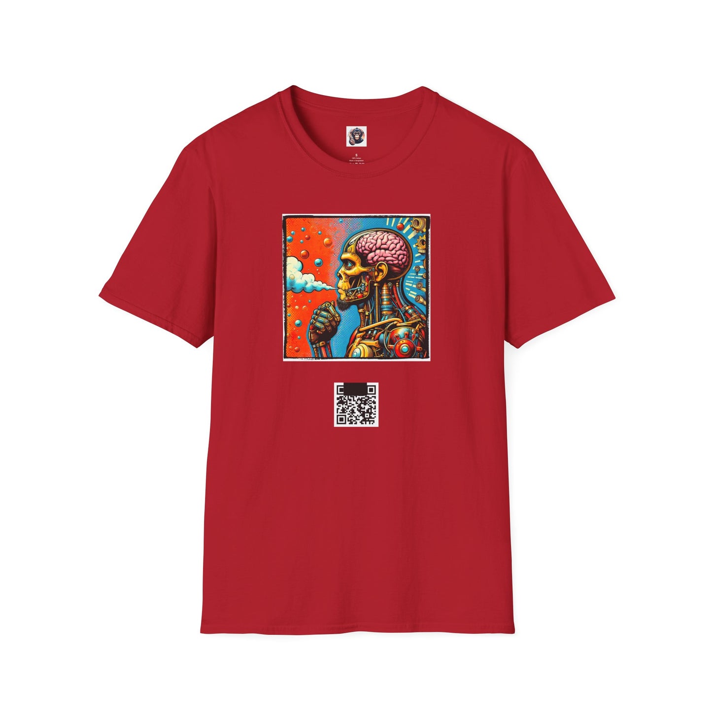 Steam punk Mis·cel·la·ne·ous Designs Marketing T-Shirt Printify S Cherry Red
