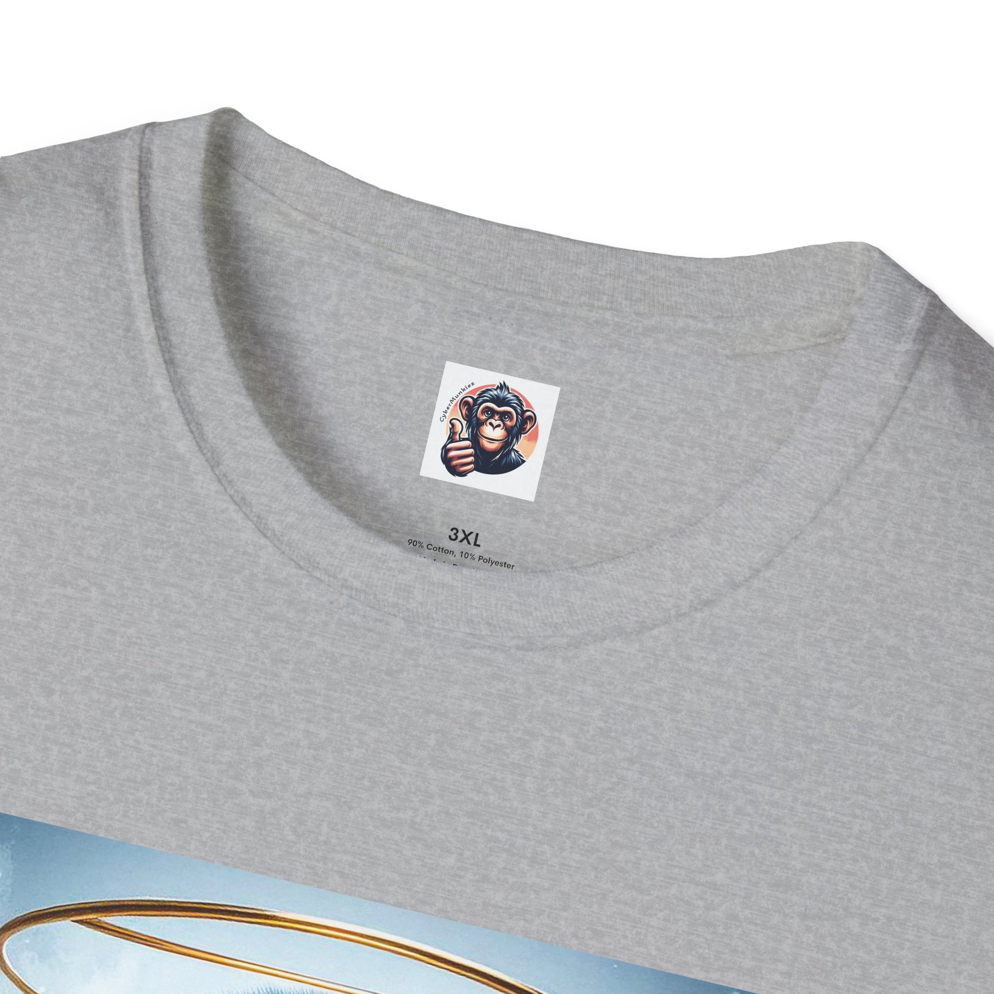 Capuchin Monkey Angel shirt T-Shirt Printify