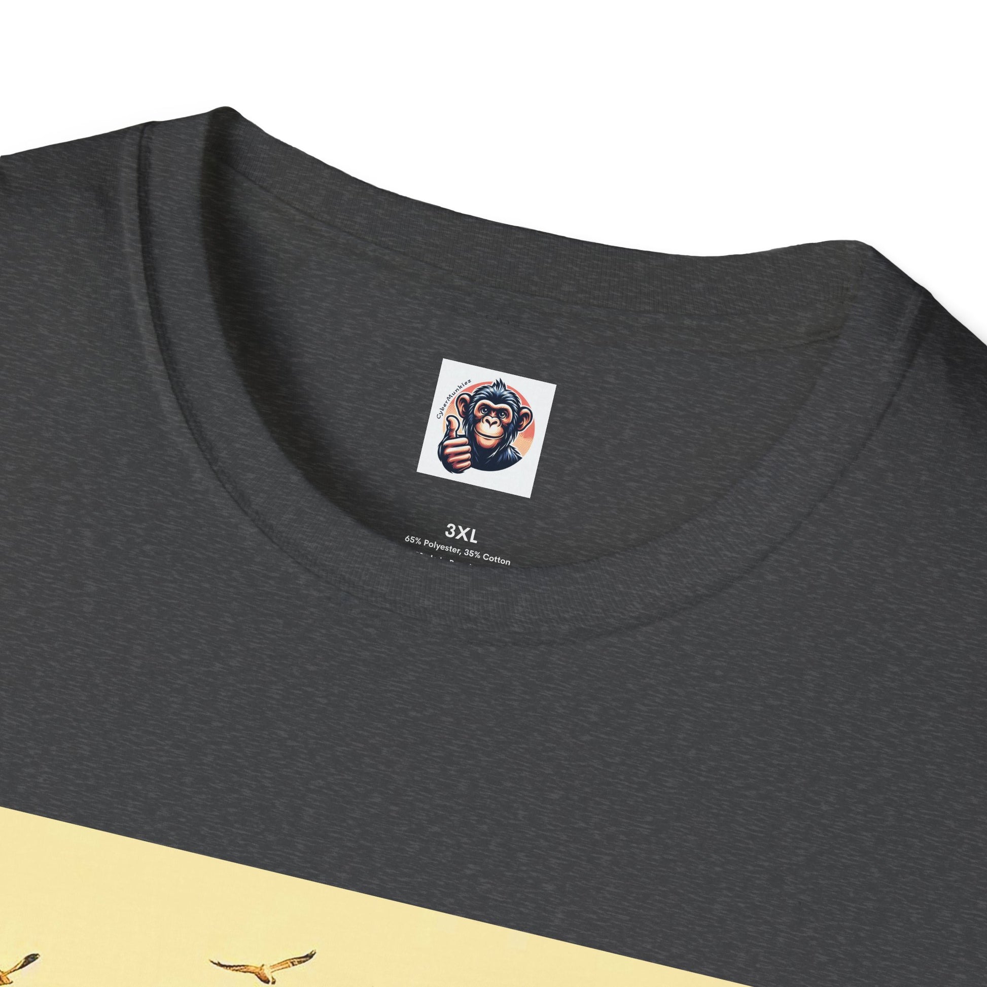 Baboon surfer T-Shirt Printify