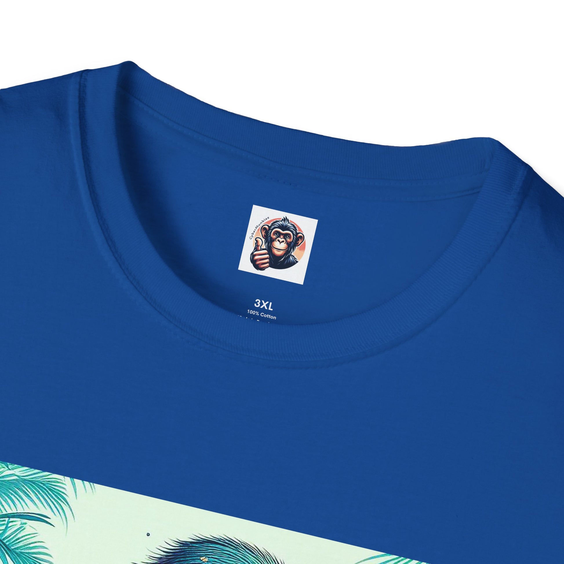 Bonobo crashing waves T-Shirt Printify