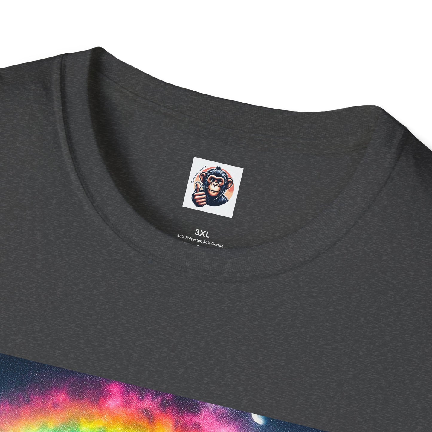 Bonobo rainbow bridge T-Shirt Printify