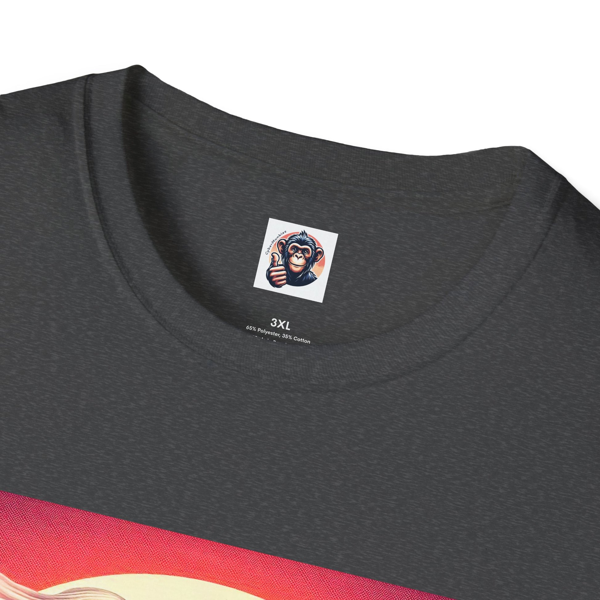 Wacky Bonobo red car T-Shirt Printify