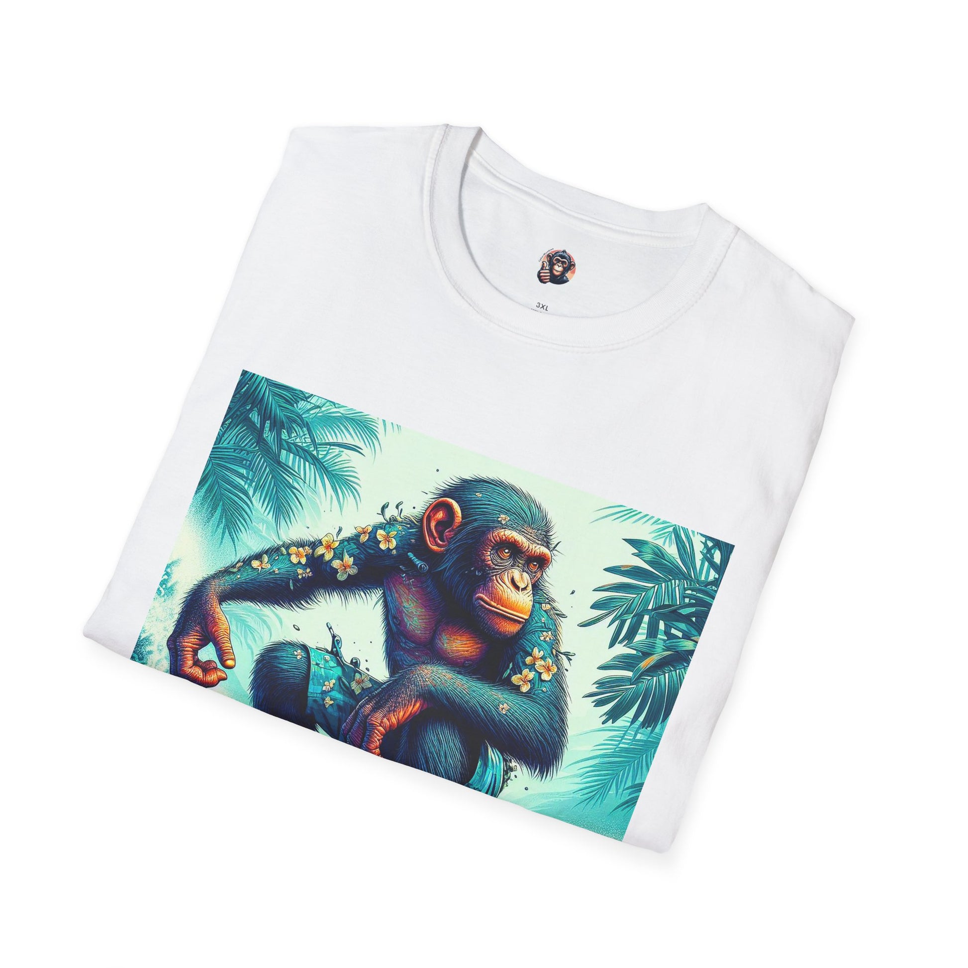 Bonobo crashing waves T-Shirt Printify