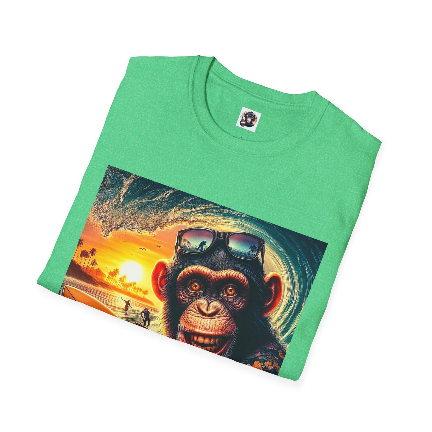 Chimp surfs up