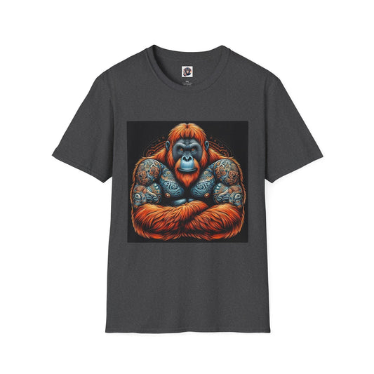Orangutan muscular gym graphic tee