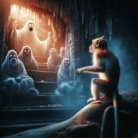 The Myth That Monkeys Can See Ghosts – Are They Staring at Something We Can’t See?