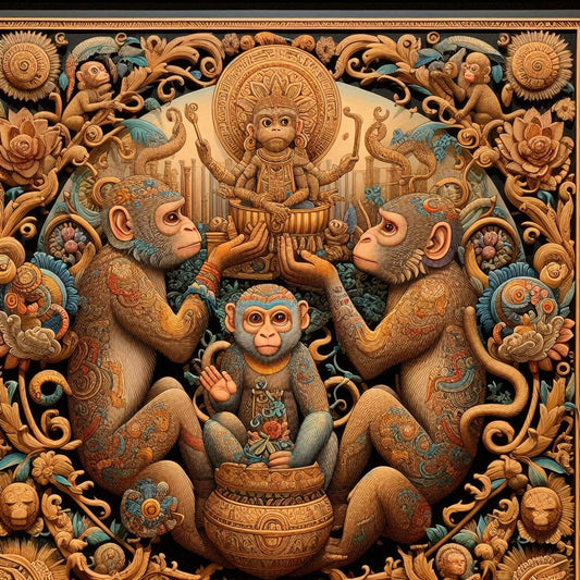 Monkeys in Ancient Art: Depictions Across Civilizations