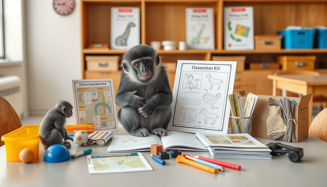 Primate Education in Action: Interactive Classroom Activities, Real Conservation Stories, and Student-Curated Gift Bundles