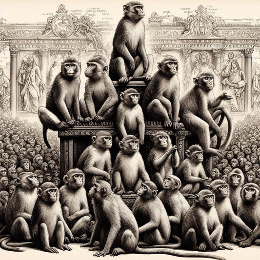 Social Structures in Monkey Troops: Leadership and Hierarchies